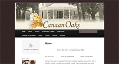 Desktop Screenshot of canaanoaks.net